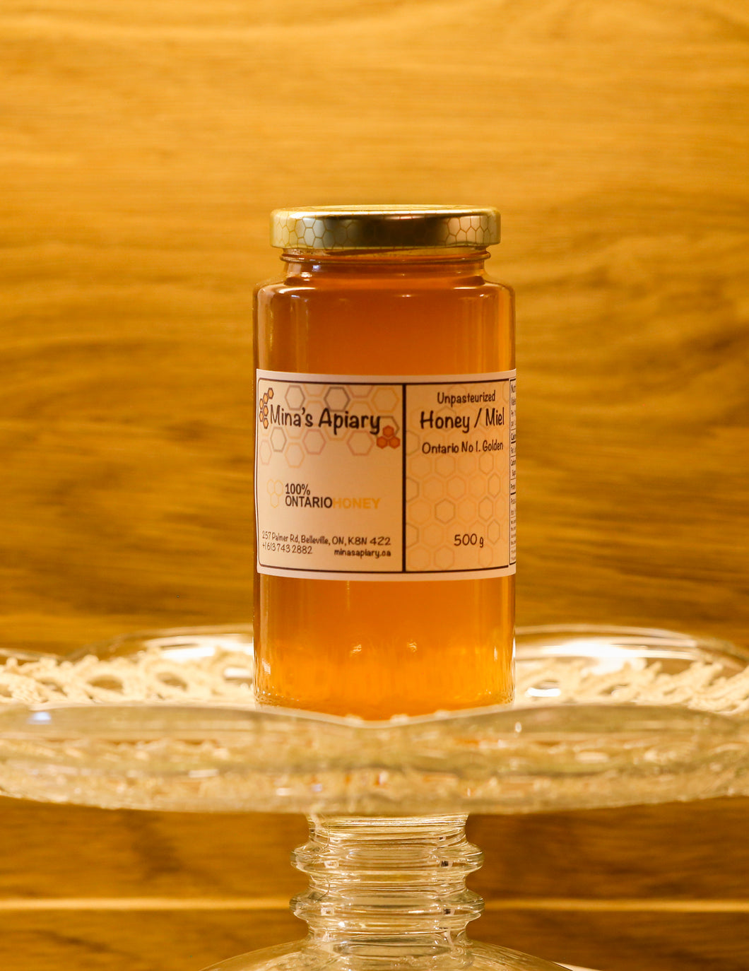 Raw Wildflower Honey - 0.5 Kg