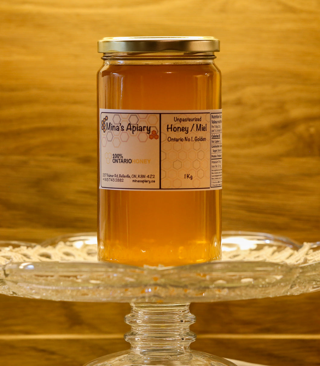 Raw Wildflower Honey - 1 Kg