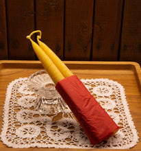 Load image into Gallery viewer, Hand Dipped Pure Beeswax Candles
